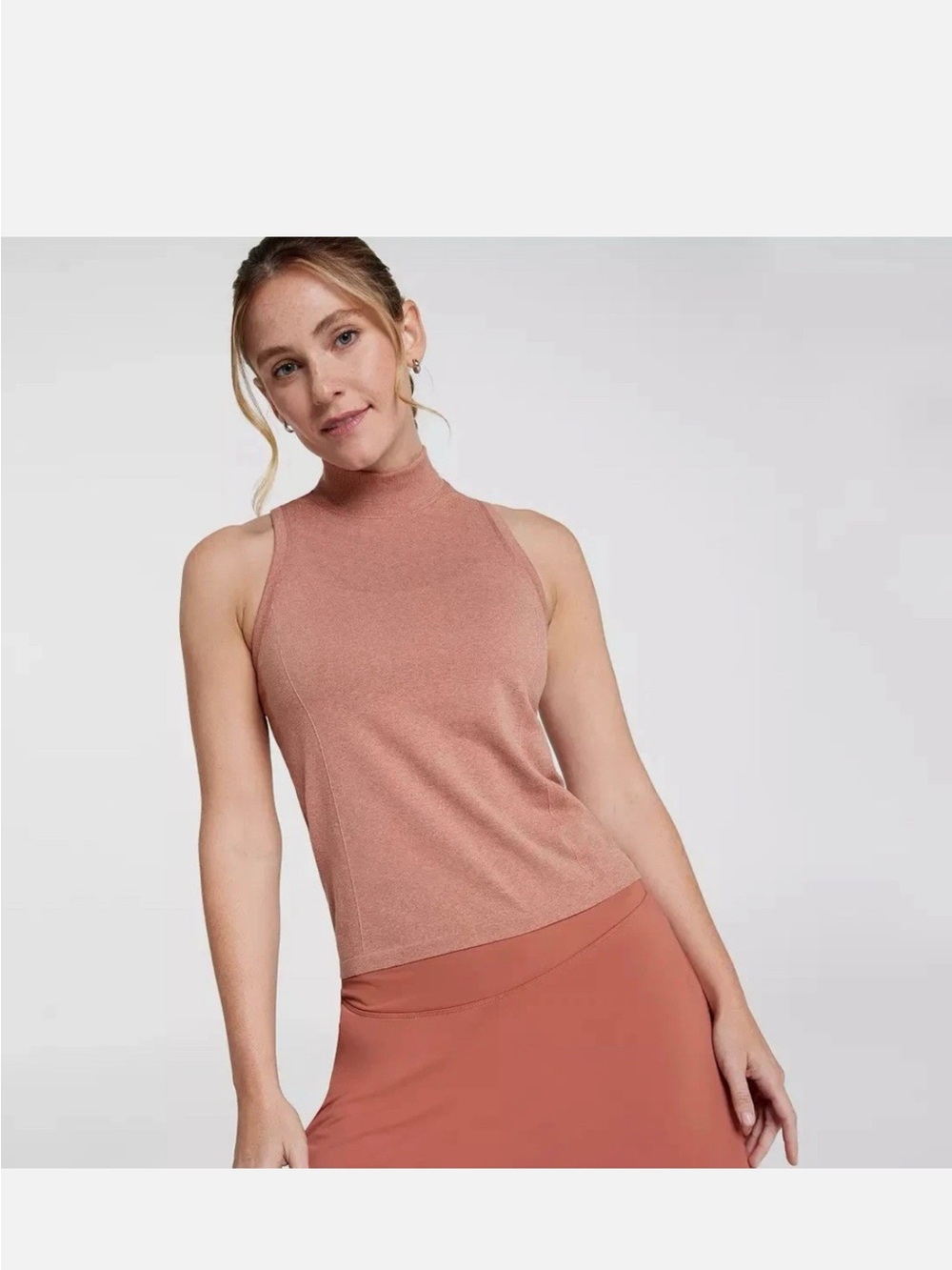 NWT CALIA mock neck tank top